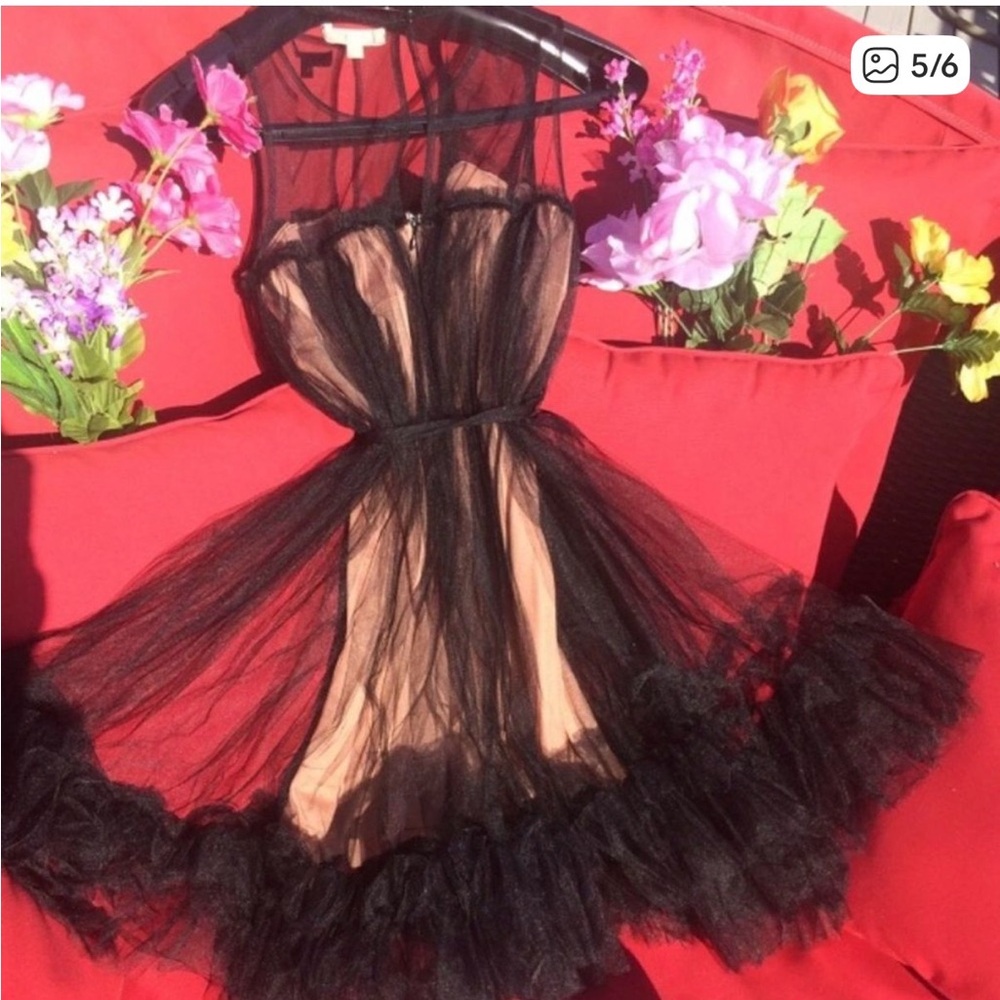 Mini Dress Luxe Princess Tulle NWT Size Medium